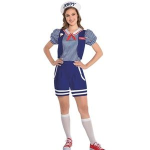Stranger Things Scoops Ahoy Robin Costume-Medium